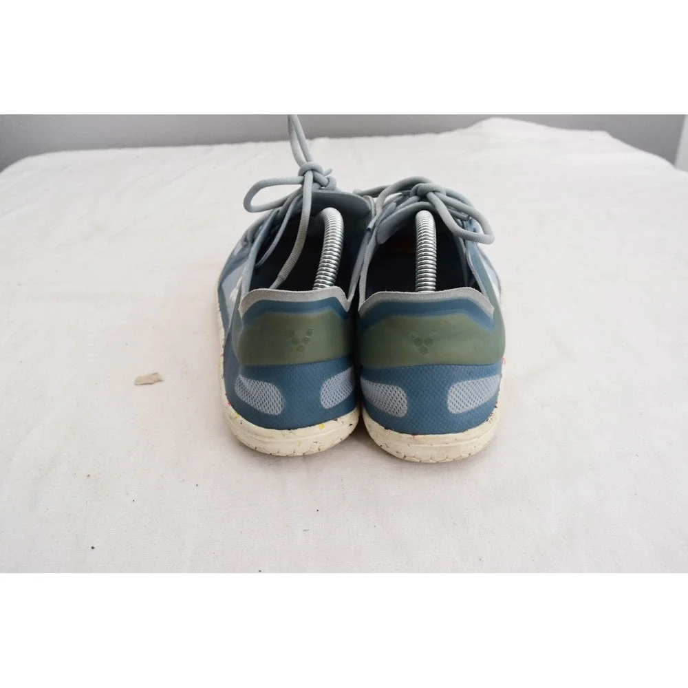 Vivobarefoot Primus Lite III Blue Grey Barefoot Running Shoes 10.5 Women Size 42